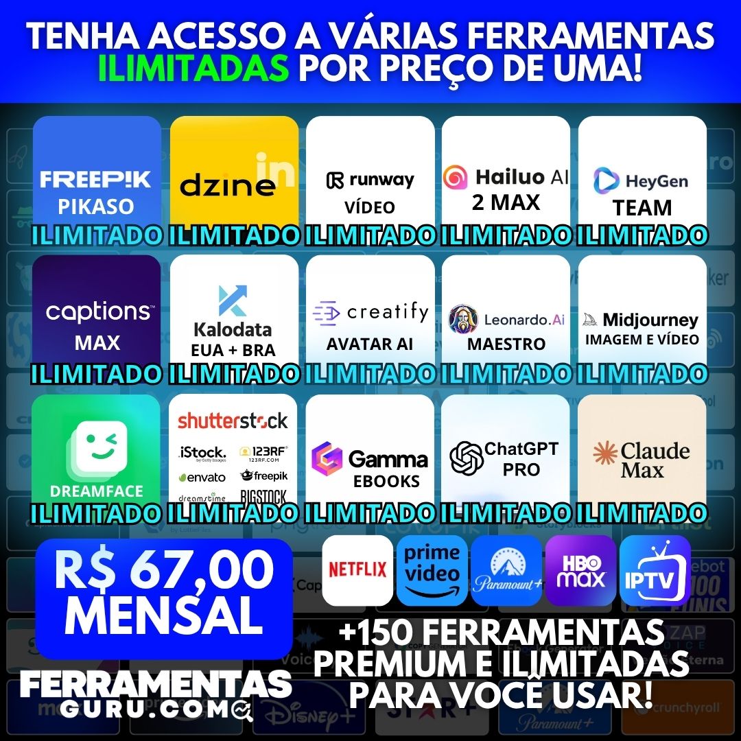 Todas as ferramentas